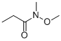 Structure of N-METHOXY-N-METHYL-PROPIONAMIDE