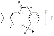 Structure of N-[3,5-bis(trifluoroMethyl)phenyl]-N'-[(2S)-2-(diMethylaMino)-3-Methylbutyl]- Thiourea