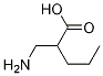 Structure of Pentanoic acid, 2-(aMinoMethyl)-