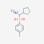 1-CYCLOPENTYL-1-TOSYLMETHYL ISOCYANIDE结构式