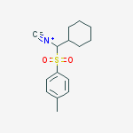 1-[cyclohexyl(isocyano)methyl]sulfonyl-4-methylbenzene结构式