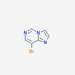 8-Bromoimidazo[1,2-c]pyrimidine结构式