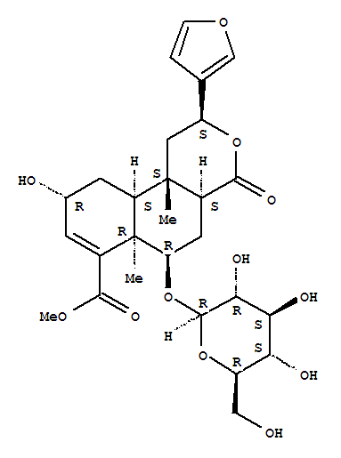 Structure of (-)-Borapetoside B