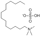 Structure of TETRADECYLTRIMETHYLAMMONIUM HYDROGEN SULFATE