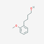 Structure of Benzenebutanol, 2-methoxy-