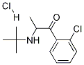 Structure of 2-(tert-ButylaMino)-2'-chloropropiophenone Hydrochloride