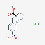 Structure of (S)-α-(4-nitro-benzyl)-proline HCl