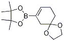 Structure of 1,4-Dioxaspiro[4.5]dec-7-ene,7-(4,4,5,5-tetramethyl-1,3,2-dioxaborolan-2-yl)-