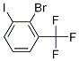 Structure of 2-BROMO-1-IODO-3-(TRIFLUOROMETHYL)BENZENE, 95%