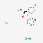 H-TRANS-DL-PRO(2-PYRIDINYL)-OH 2HCL结构式