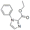 Structure of ethyl 1-phenyl-1H-imidazole-2-carboxylate