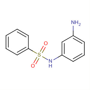 Benzenesulfonamide, N-(3-aminophenyl)-结构式