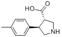 Structure of (3S,4R)-4-p-Tolylpyrrolidine-3-carboxylic acid