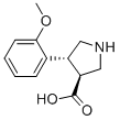 Structure of (3S,4R)-4-(2-Methoxyphenyl)pyrrolidine-3-carboxylic acid