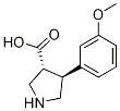 Structure of (3R,4S)-4-(3-Methoxyphenyl)pyrrolidine-3-carboxylic acid