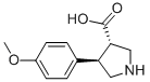 Structure of (3S,4R)-4-(4-Methoxyphenyl)pyrrolidine-3-carboxylic acid