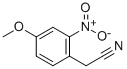 Structure of (4-METHOXY-2-NITROPHENYL)ACETONITRILE
