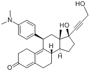 Structure of HYDROXY MIFEPRISTONE