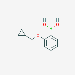 Structure of 2-(CYCLOPROPYLMETHOXY)BENZENEBORONIC ACID