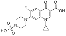 Structure of SULFO-CIPROFLOXACIN
