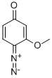 4-diazo-3-methoxy-2,5-cyclohexadien-1-one结构式