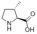 Structure of (2S,3S)-3-METHYLPYRROLIDINE-2-CARBOXYLIC ACID