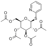 Structure of 2-PYRIDYL-2 3 4 6-TETRA-O-ACETYL-1-THIO&