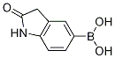 Structure of (2-oxo-1,3-dihydroindol-5-yl)boronic acid