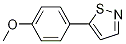 Structure of 5-(4-methoxyphenyl)-1,2-thiazole
