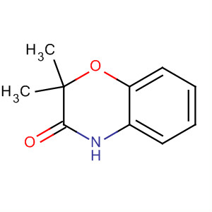 Structure of 2H-1,4-Benzoxazin-3(4H)-one, 2,2-dimethyl-