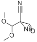 Structure of 3,3-Dimethoxy-2-(hydroxymethylene)propionitrile sodium salt