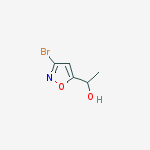Structure of 1-(3-Bromo-isoxazol-5-yl)-ethanol