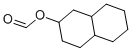 Structure of DECAHYDRO-2-NAPHTHYL FORMATE