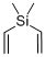 Structure of Dimethyl vinyl silane 