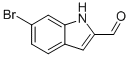 Structure of 6-BROMO-1H-INDOLE-2-CARBALDEHYDE
