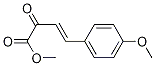 Structure of 3-Butenoic acid, 4-(4-methoxyphenyl)-2-oxo-, methyl ester