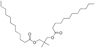 Structure of 2,2-dimethylpropane-1,3-diyl dilaurate