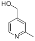Structure of 2-METHYL-4-HYDROXYMETHYLPYRIDINE