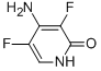 Structure of 2(1H)-Pyridinone,4-amino-3,5-difluoro-