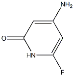 4-氨基-6-氟-2(1H)吡啶酮结构式