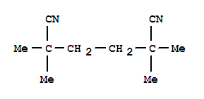 Structure of 2,2,5,5-tetramethylhexanedinitrile