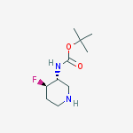 Structure of N-[(3R,4R)-4-fluoro-3-pip...