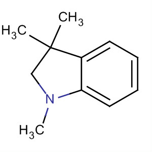 Structure of 1H-Indole, 2,3-dihydro-1,3,3-trimethyl-