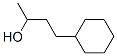 Chemical structure of alpha-methylcyclohexanepropanol