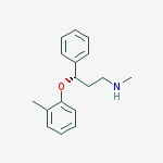 Structure of (3s)-n-methyl-3-(2-methylphenoxy)-3-phenylpropan-1-amine