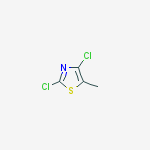 Thiazole, 2,4-dichloro-5-methyl-结构式