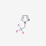 Structure of 1-(2,2,2-trifluoroethyl)pyrazole