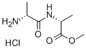 Structure of H-D-ALA-D-ALA-OME HCL