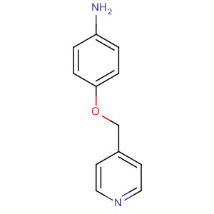 Structure of Benzenamine, 4-(4-pyridinylmethoxy)-
