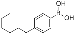 Structure of 4-N-HEXYLBENZENEBORONIC ACID